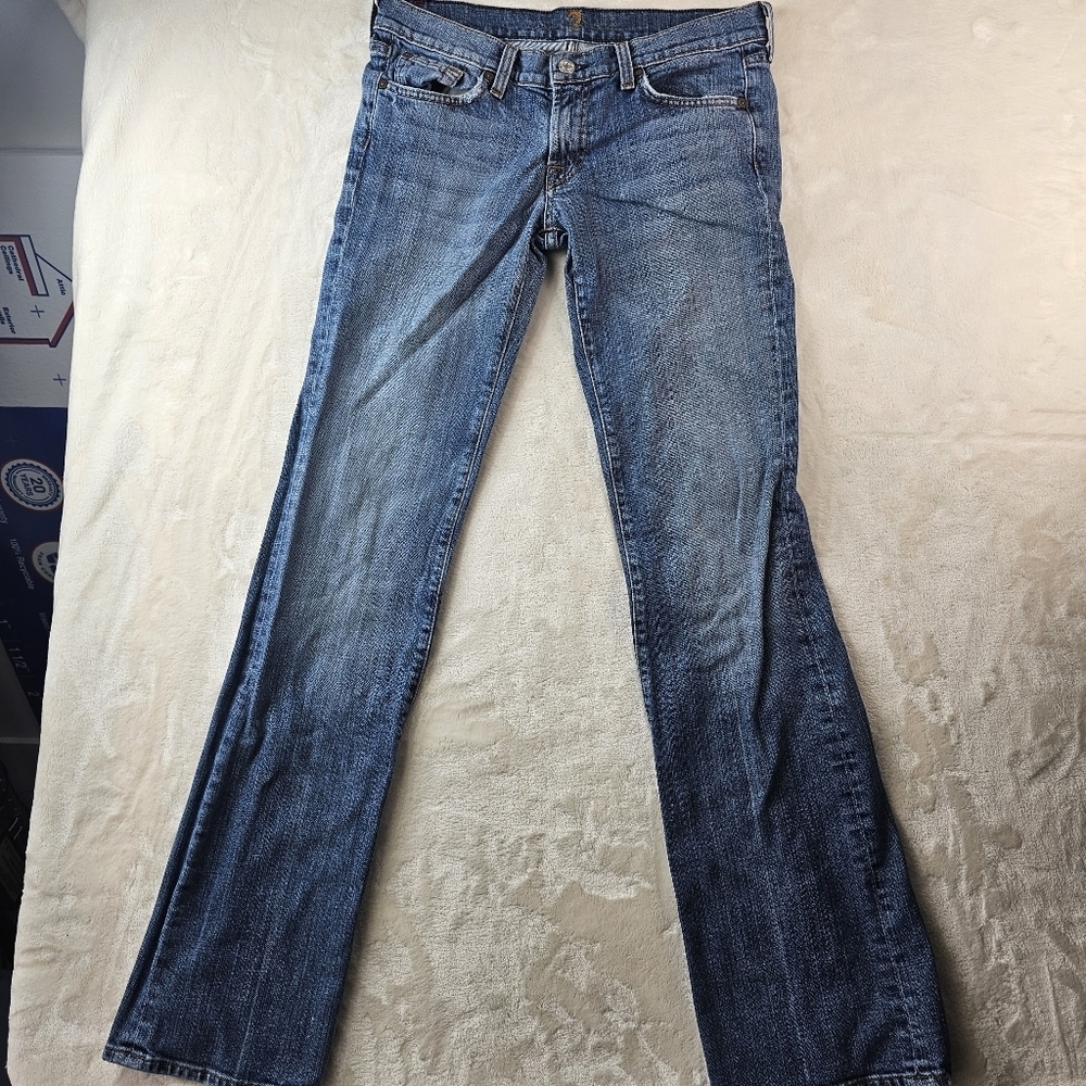 7 For All Mankind Jeans Bootcut Women’s 29 made in USA RN65199